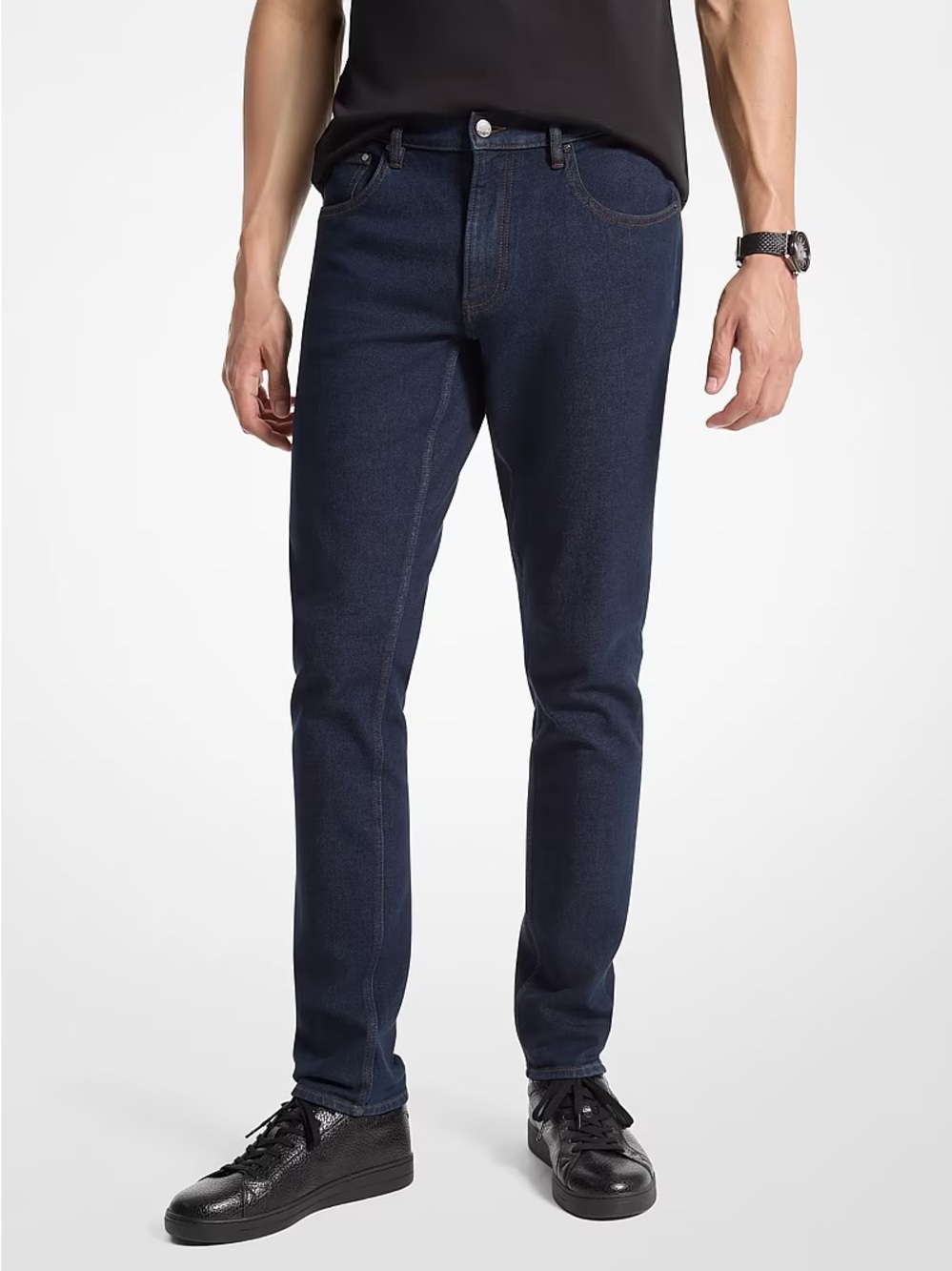 Michael Kors Slim Jeans in Dark Indigo
